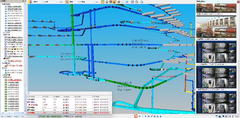 GinVent三維通風(fēng)網(wǎng)絡(luò)解算平臺(tái)在智能通風(fēng)中的應(yīng)用